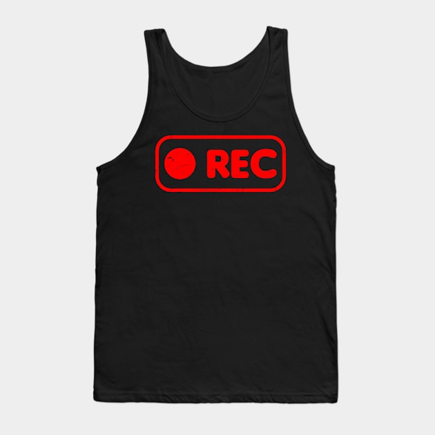 Filmmaker Shirt | Rec Record Gift Tank Top by Gawkclothing